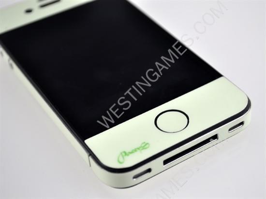 Fluorescent Luminescent Night Shine Skin Sticker for iPhone 4S - 7 Themes - Image 5