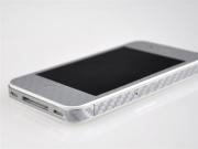 Carbon Fiber Skin Sticker for Apple iPhone 4S - 3 Colors 04
