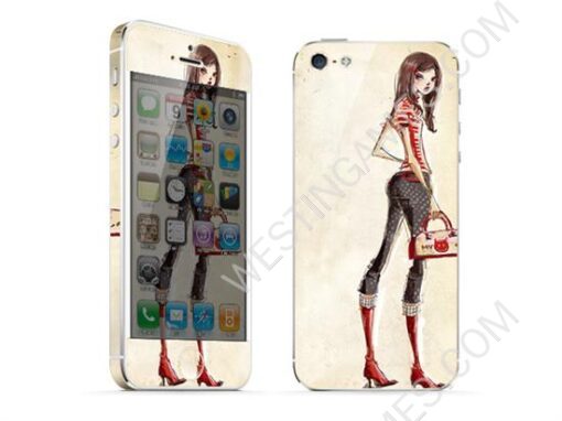 Crystal Epoxy Skin Sticker Colourful for iPhone 5 5G - 271 Themes - Image 3