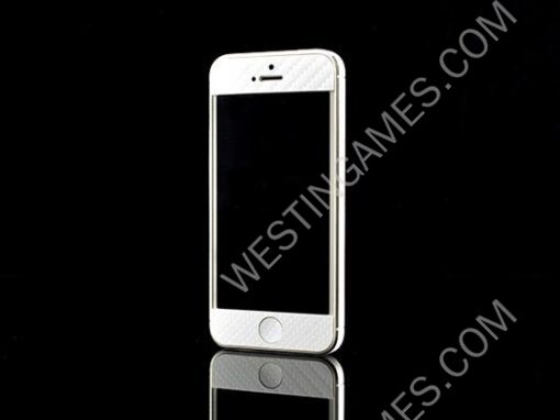 Carbon Fiber Skin Sticker for Apple iPhone 5 5G - 4 Colors - Image 5