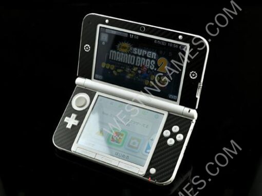 Carbon Fiber Skin Sticker for 3DS LL/XL Console - 4 Colors - Image 3