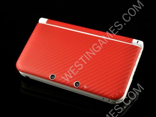 Carbon Fiber Skin Sticker for 3DS LL/XL Console - 4 Colors - Image 6