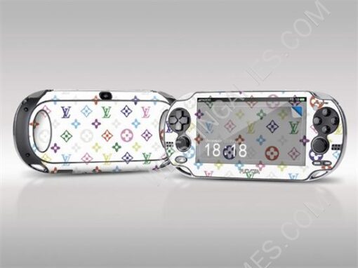 Leather Style Skin Sticker Colorful for PSVita PS Vita Console - 30 Themes - Image 6
