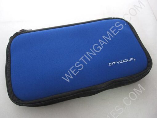 Protective Soft Case Cloth Bag for WII U Gamepad - Blue/Black
