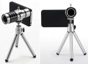 12X Aluminium Optical Telescope Lens Kit for iPhone 4 4S