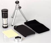 12X Aluminium Optical Telescope Lens Kit for iPhone 4 4S 02