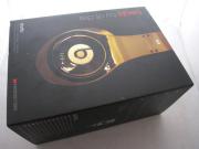 Monster Beats by Dr. Dre Studio Over-Ear Headphone Quality Sound Mirror Chrome - Gold (A Grade)