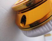 Monster Beats by Dr. Dre Studio Over-Ear Headphone Quality Sound Mirror Chrome - Gold (A Grade) 05