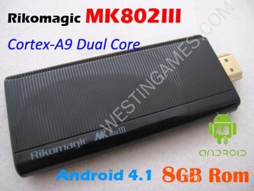 RikoMagic Android 4.1 Mini Android Google TV MK802 III RK3066 Dual Core 8GB ROM
