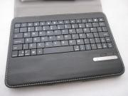 PU Leather Foilo Case with Detachable Bluetooth Keyboard for iPad Mini - Black 05