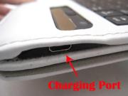 PU Leather Foilo Case with Detachable Bluetooth Keyboard for iPad Mini - White 06