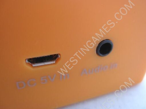 Wireless Interaction Audio Amplifying Speaker for iPhone 4S/HTC/Samsung & Other Phone - Orange - Image 4