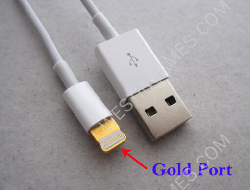 Lightning to USB Charging & Data Cable Cord for iPhone 5 5G - White