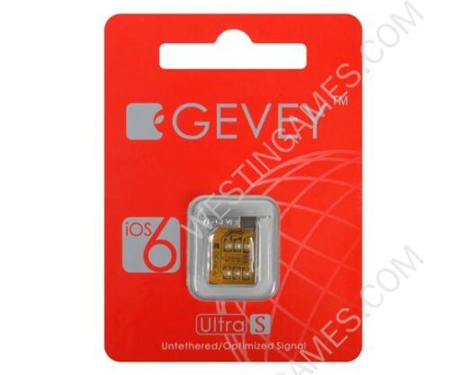 Gevey Ultra S Unlock SIM Card For iPhone 4S IOS 6