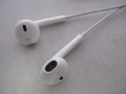EarPods Headphone Ear Phones with Mic Cloth Mesh for iPhone 5 5S/ iPad 3/4 /iPad Mini (Simple Pack) 03