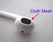 EarPods Headphone Ear Phones with Mic Cloth Mesh for iPhone 5 5S/ iPad 3/4 /iPad Mini (Simple Pack) 04