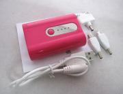 5200MAH 5V Mobile Power Bank Quality Charger for Samsung Galaxy / Apple iPhone iPad Device - Pink 02