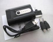 5200MAH 5V Mobile Power Bank Quality Charger for Samsung Galaxy / Apple iPhone iPad Device - Black 02