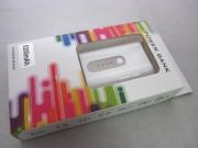 5200MAH 5V Mobile Power Bank Quality Charger for Samsung Galaxy / Apple iPhone iPad Device - White