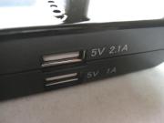 12000mAh External Power Bank Quality Charger for Mobile Phone iPhone iPad / Galaxy/ HTC/ PSP - Black 03