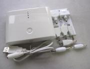 12000mAh External Power Bank Quality Charger for Mobile Phone iPhone iPad / Galaxy/ HTC/ PSP - White 03