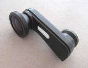 3 in 1 Camera Photo Lens including Fisheye, Macro and Wide Angle for iPhone 5 5G - Black