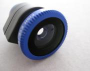 3 in 1 Camera Lens including Fisheye, Macro and Wide Angle for iPhone 4 4S - Blue 03