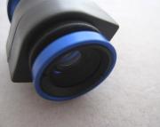 3 in 1 Camera Lens including Fisheye, Macro and Wide Angle for iPhone 4 4S - Blue 04
