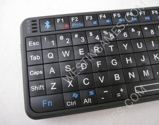 Wireless Bluetooth Keyboard with Touchpad / Backlight for Apple iPhone /iPad /Android /PS3 Device - Image 2