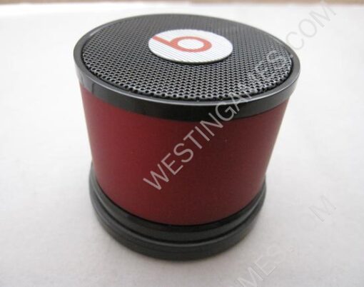 New Monster Beats by Dr Dre Mini Bluetooth Speaker Beatbox Hands-Free - Red - Image 2