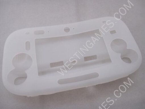 Complete Protective Silicon Case for WII U Gamepad Controller - White