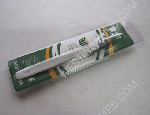 BST-7A Anti-Static Anti-Acid and Non-magnetic Straight Curved Tweezers - Image 2