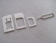 2 in 1 NOOSY Nano & Micro SIM Cutter with 3 Adapter for iPhone iPad Galaxy Phone 06