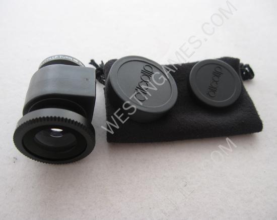 3 in 1 Camera Lens including Fisheye, Macro and Wide Angle for iPhone 4 4S - Black - Image 2
