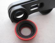 3 in 1 Camera Photo Lens including Fisheye, Macro and Wide Angle for iPhone 5 5G - Red 04
