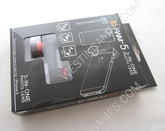3 in 1 Camera Photo Lens including Fisheye, Macro and Wide Angle for iPhone 5 5G - Red - Image 6