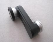 3 in 1 Camera Photo Lens including Fisheye, Macro and Wide Angle for iPhone 5 5G - Silver
