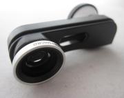 3 in 1 Camera Photo Lens including Fisheye, Macro and Wide Angle for iPhone 5 5G - Silver 02
