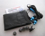 AWEI ES900i Stylish In-Ear Earphone w/ Microphone for Mobile Phone/ iPod/ iPhone/ iPad/ MP3 - Blue 02