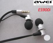 AWEI ES900i Stylish In-Ear Earphone w/ Microphone for Mobile Phone/ iPod/ iPhone/ iPad/ MP3 - Silver