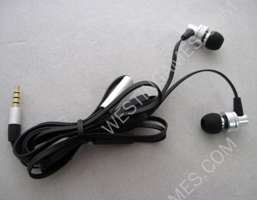 AWEI ES900i Stylish In-Ear Earphone w/ Microphone for Mobile Phone/ iPod/ iPhone/ iPad/ MP3 - Silver - Image 3