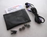 AWEI ES900i Stylish In-Ear Earphone w/ Microphone for Mobile Phone/ iPod/ iPhone/ iPad/ MP3 - Purple 02