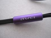 AWEI ES900i Stylish In-Ear Earphone w/ Microphone for Mobile Phone/ iPod/ iPhone/ iPad/ MP3 - Purple 04