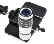 10X Zoom Metal Telescope Camera Lens Kit Magnifier + Tripod Stand + Case for iPhone 4G 4S 04