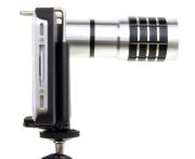 10X Zoom Metal Telescope Camera Lens Kit Magnifier + Tripod Stand + Case for iPhone 4G 4S 05