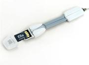 USB iLink Portable Cable,Charging / Data Transfer & Card Reader for iPhone 3G/3GS/4G/4S -Black/White 02