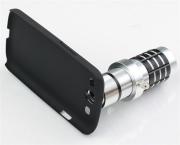 12X Zoom Metal Telescope Camera Lens Kit Magnifier + Tripod Stand + Case for Samsung Galaxy i9300 03