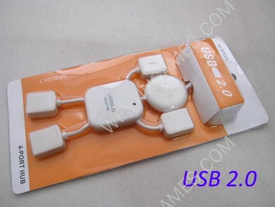 High Speed Human Shape Robot 4 Port USB 2.0 Mini Hub