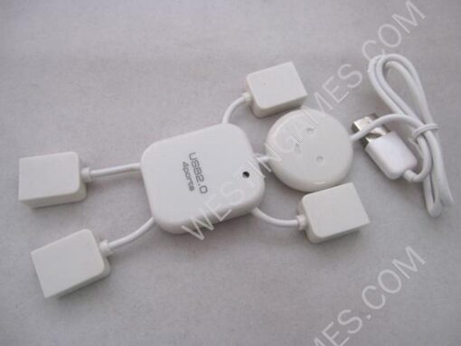 High Speed Human Shape Robot 4 Port USB 2.0 Mini Hub - Image 2
