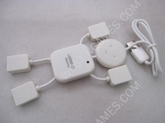 High Speed Human Shape Robot 4 Port USB 2.0 Mini Hub - Image 2
